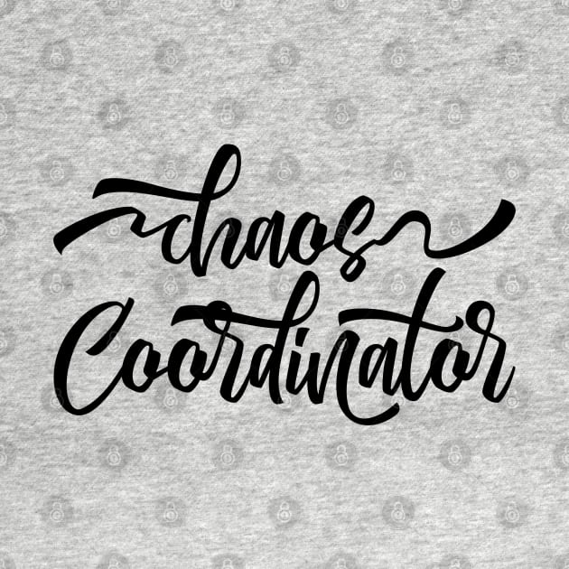 Chaos Coordinator Black by TheBlackCatprints